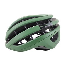 Casque velo adulte gist route rapido vert mat taille 52-58 reglage molette 255gr