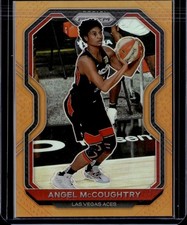 2021 Prizm WNBA Angel McCoughtry Orange Prizm /50