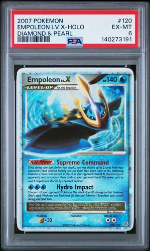 Empoleon LV.X graded PSA 6 for sale on eBay