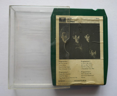 8 TRACK TAPE - THE BEATLES  - WITH THE BEATLES - 8X PCS 3045 - UK ISSUE