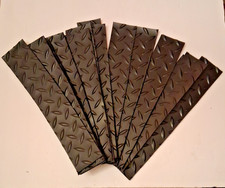 12 Diamond Plate Poly/Rubber Mat/Flooring for slippery areas 12" Long x 2" Wide