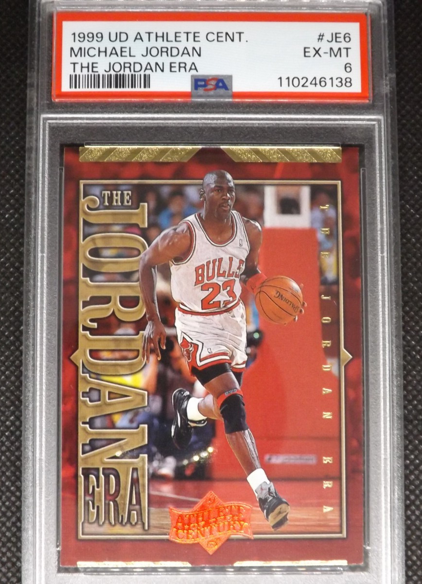 1999 Upper Deck Michael Jordan Athlete of the Century - The Jordan Era. EX-MT