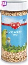 Oat Groats Treat Jar- All Pet Birds 11 Oz