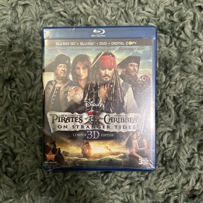 Pirates of the Caribbean: On Stranger Tides 3D 5-Disc Set Blu-ray DVD ...