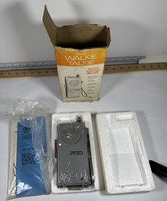 Vintage Realistic TRC-73 100mW Walkie Talkie NOS -OPEN BOX