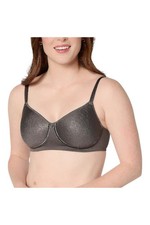 Breezies Women's Featherlite Breathe Wirefree T-Shirt Bra Graphite