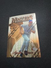 1997 97 TOPPS FINEST MASTERS BRONZE REFRACTORS REF MARK GRACE #262 CHICAGO CUBS