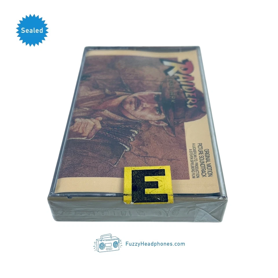Indiana Jones & The Last Crusade & Raiders of The Lost Ark Cassette Tapes SEALED - Image 4 of 4
