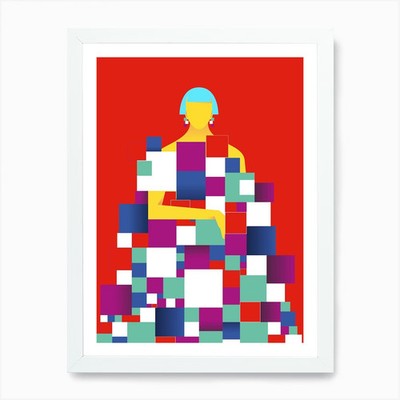 Fashion4 Kunstdruck gerahmtes Wandbild Poster Leinwanddruck Bild