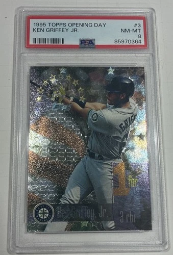 1995 Topps Opening Day #3 Ken Griffey Jr MLB Legend HOF PSA 9 MINT
