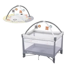 Baby Trend Play Suite 3-in-1 Quick-Fold Playard with Baby Gym - Quartz