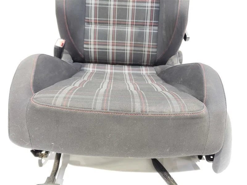 Asiento izquierdo a cuadros OEM 2010 2011 Volkswagen Golf GTI Foto 4 de 4