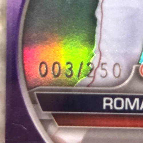 ROMAN ANTHONY 2023 Bowman Chrome Draft *PURPLE* /250 Rookie RC; BGS 9 MINT - Image 2 of 3