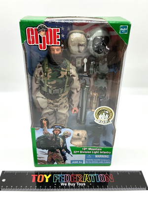 Hasbro GI Joe 10th Mountain 32nd DIVISION LIGHT INFANTRY 12 Inch
