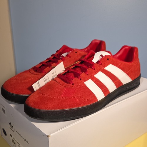 adidas Aloha Super Mark Gonzales Red Skateboarding Shoes Medium (D, M) US 10.5