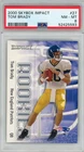 2000 SKYBOX IMPACT #27 TOM BRADY ROOKIE RC PSA 8