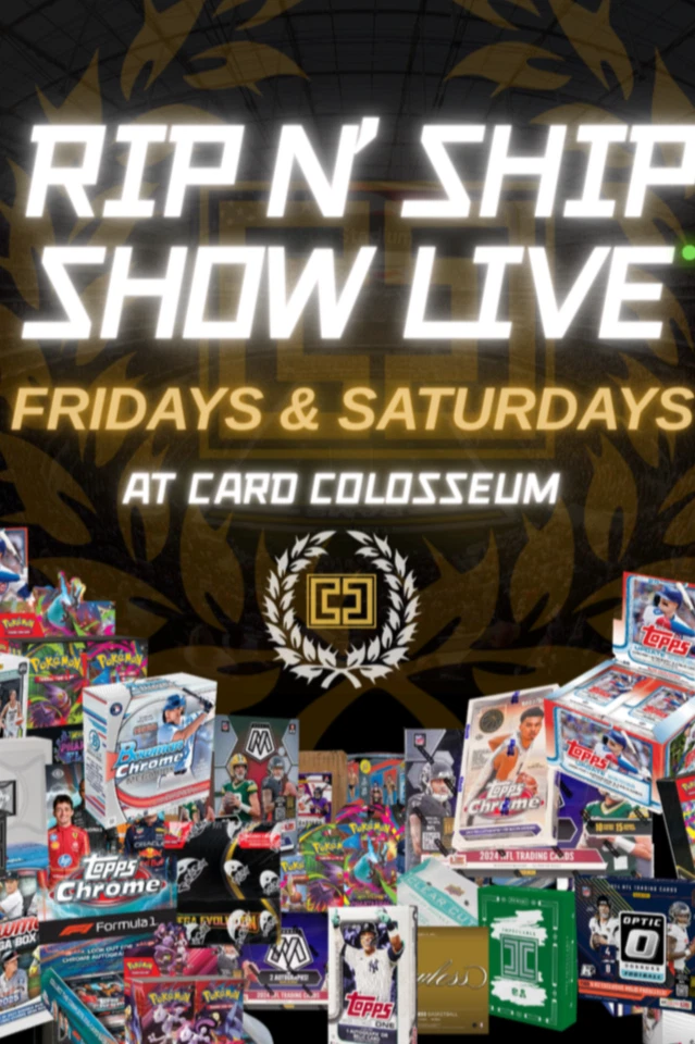 CARD COLOSSEUM RIP & SHIP Show 1.16