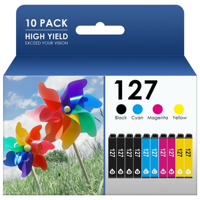 #ad 127XL 127 Ink Cartridges for Epson WorkForce 633 635 645 WF 3530 WF 3540 WF 7010 $21.99