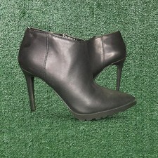 Y2K vtg ankle boots with heel