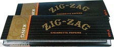 Zig Zag King Size Rolling Papers (2 Packs Of 32 Papers) **Free Shipping**