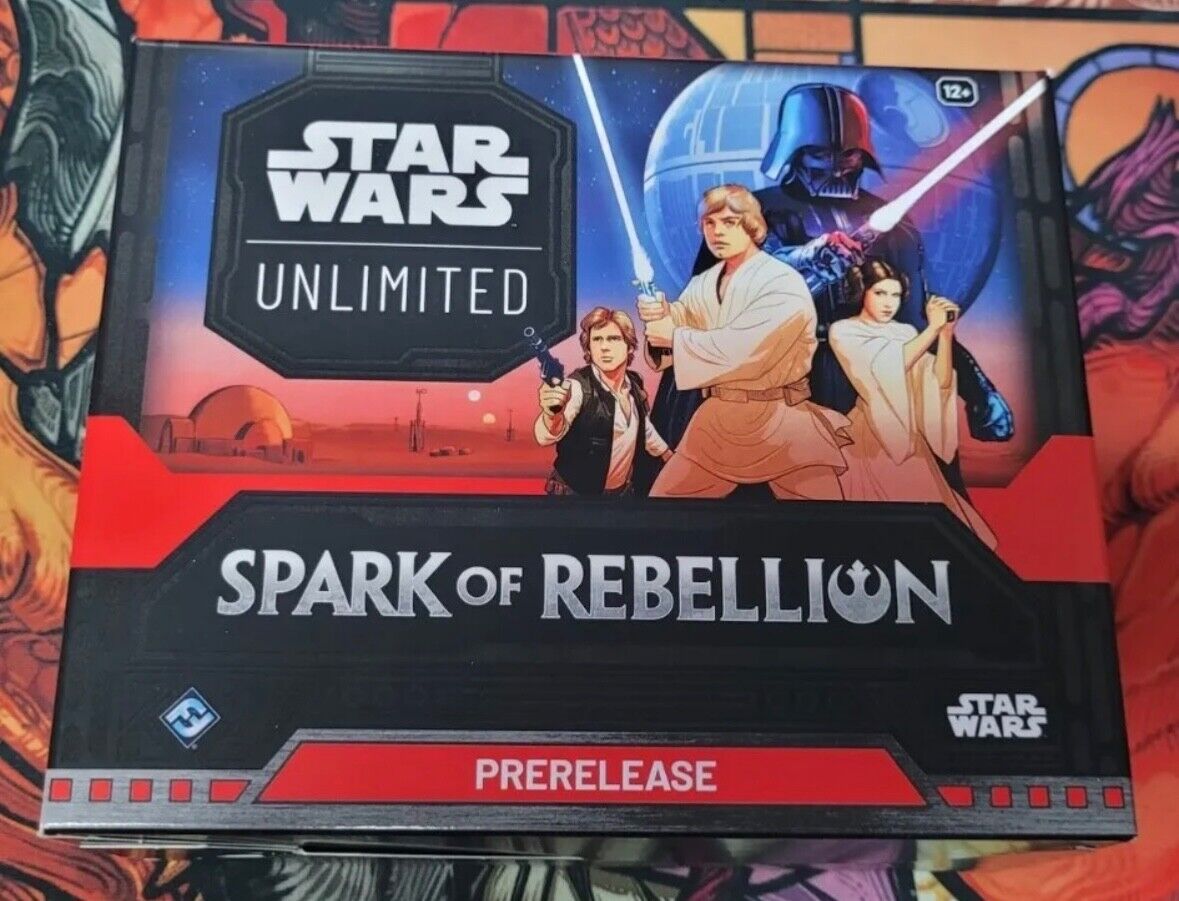 Star Wars Unlimited - Spark of Rebellion PreRelease Box IN HAND SHIPS NOW