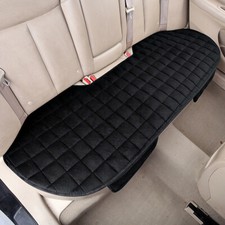 Funda protectora de asiento de fila trasera de coche camión alfombrilla cojín accesorios negro