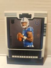 2023 Panini Contenders Football Anthony Richardson #1RC Draft Class Teal 125/149