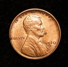 1910-S Lincoln Wheat Cent  UNC+