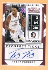 2020 Contenders Draft Picks Trent Forrest Autograph Rookie #129 Florida State RC