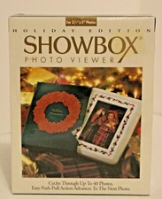Showbox Photo Album Viewer Holiday Edition Cycles 40 Pictures Burnes NIB