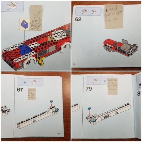 LEGO City 60110 Estación de Bomberos (2016) Retirado Helicóptero Coche Minifiguras Camión de Bomberos - Imagen 16 de 20