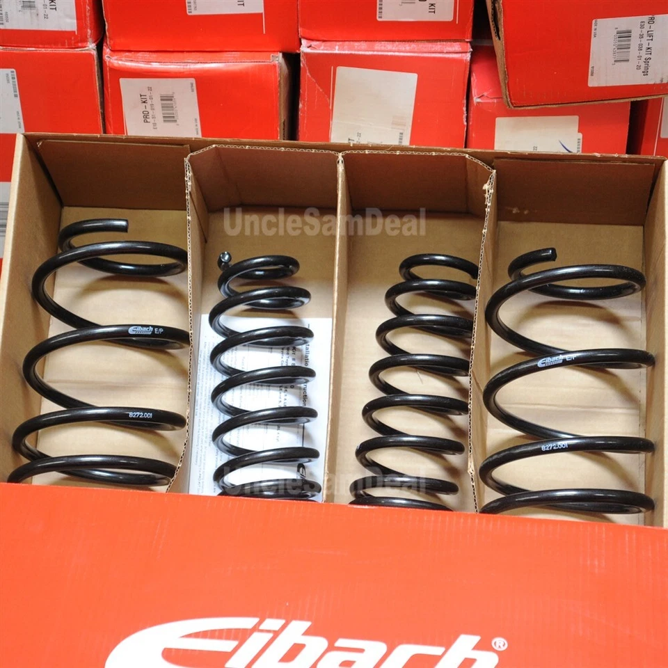 Molas esportivas de rebaixamento EIBACH PRO-KIT PARA 66-76 BMW E10 2002 2002Ti 1"F 1"R DROP - Imagem 2 de 3