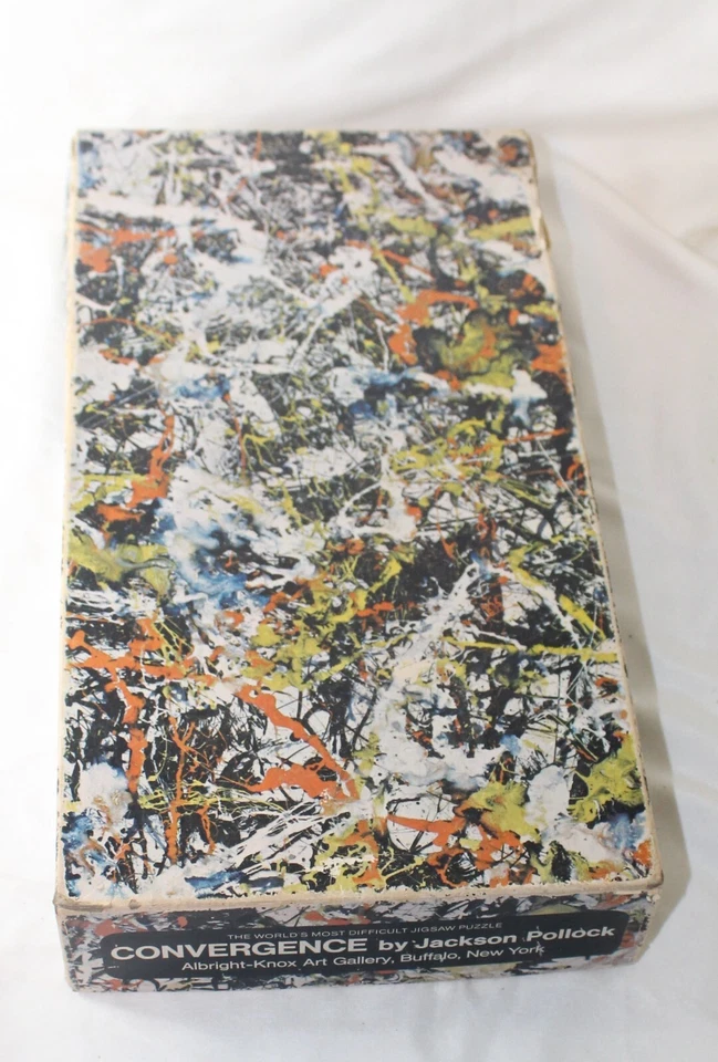 Jigsaw Puzzle Convergence Jackson Pollock World's Most Difficult Puzzle 500+pc - Image 2 of 4