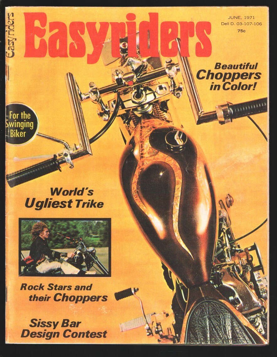 Easyriders #1 6/1971-First issue-Original biker mag