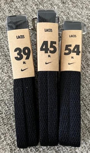 New Converse & Nike Black White Yellow Purple Blue 54 45 39 36 27 Inch Shoelaces - Picture 87 of 99