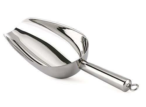 TeamFar Stainless Steel Ice Scoop, Small Metal Food Candy Scoop for Kitchen Bar - Picture 1 of 7
