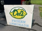 Vintage Dels Lemonade Sign