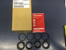 NEW Genuine OEM Subaru Brembo Rear Caliper Re...