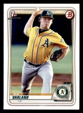 2020 Bowman Prospects #BP-38 Gus Varland Oakland Athletics