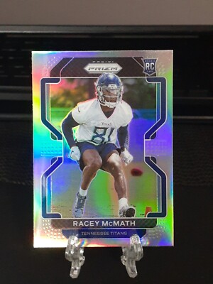2021 Panini Prizm #409 Racey McMath Silver Titans Rookie RC