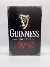 Blechschild Guinness 20x30cm Nostalgie Retro Reklame Vintage Bier Geschenk Deko