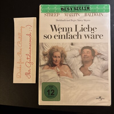 Wenn Liebe so einfach wäre - Meryl Streep, Steve Martin, Alec Baldwin - DVD Neu