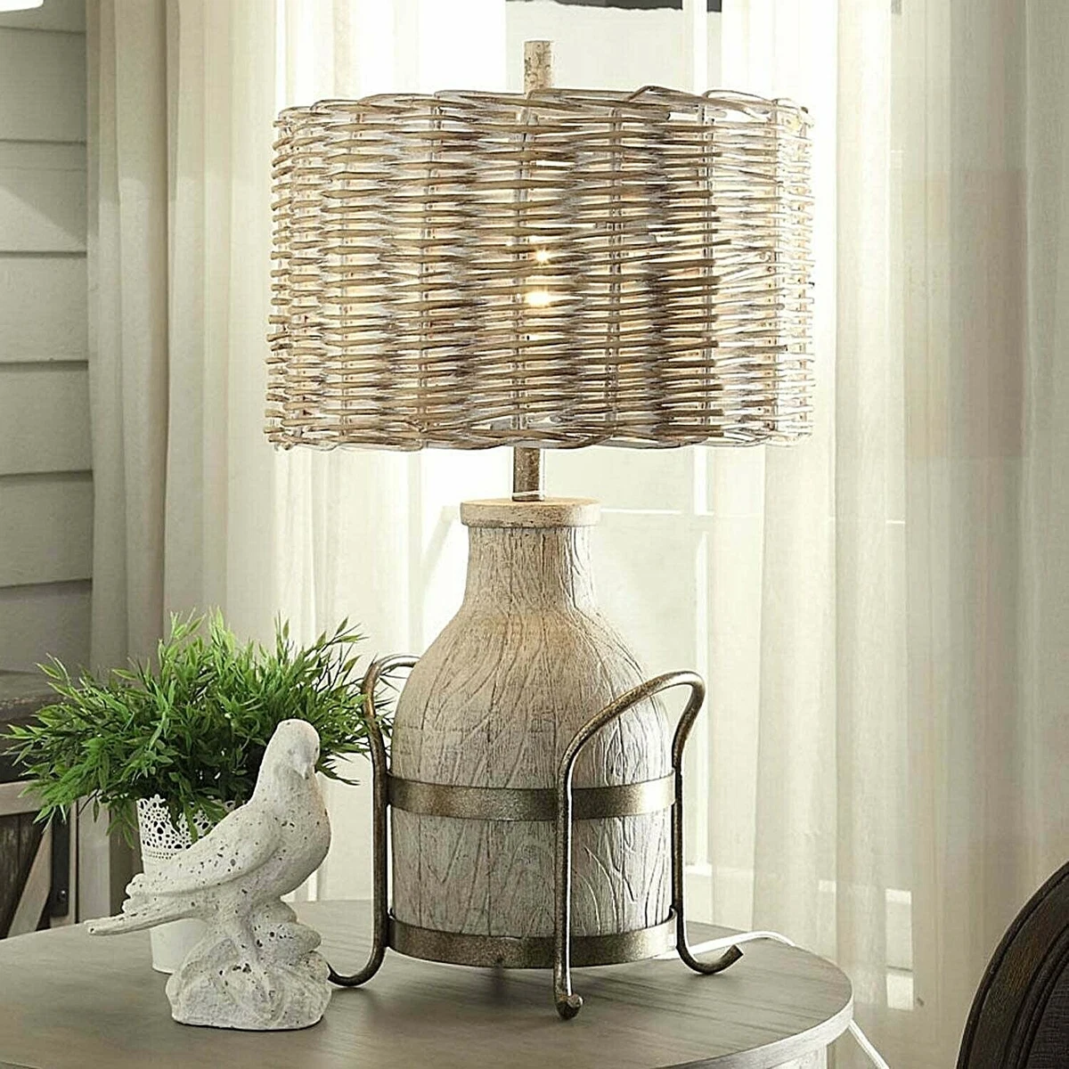 Farmhouse on sale accent lamp
