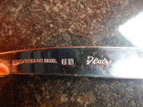 FLAIR 1956 GESCHLITZTER SERVIERLÖFFEL VON 1847 ROGERS BROS IS - Bild 3 von 3