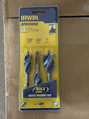 Irwin Speedbor 3pc Set 