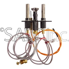 20002266 NG Dual thermopile Pilot Assembly PSE-NA406 Majestic/Vermont Castings