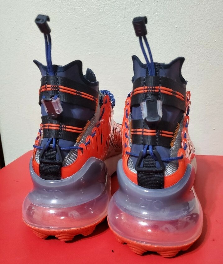 Air Max 270 ISPA Blue Void Terra Orange mens Size 6 / wmns 7.5 image 7