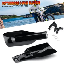 Black Enduro Motocross Handguards Hand Guard For Husqvarna TX FC FE TE TC FX