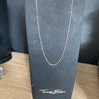 Thomas Sabo Karma Wheel Necklace 45 Cm Hallmarked Petite Chain Adjustable