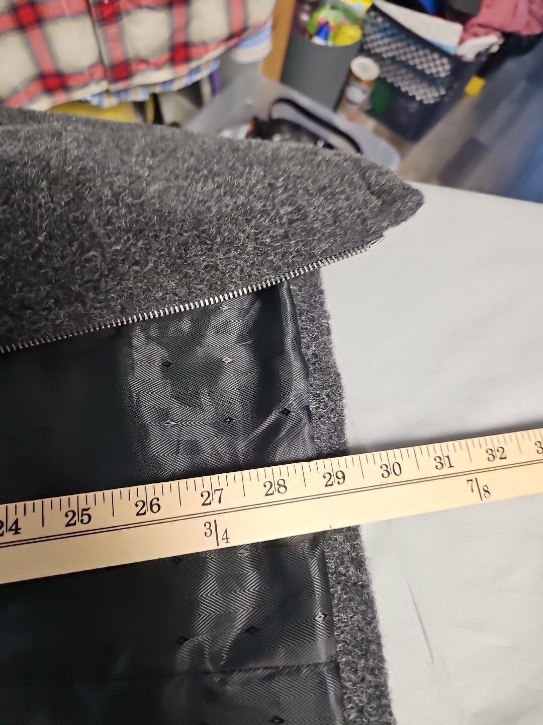 PERUVIAN LINK ALPACA COLLECTION GRAY TOGGLE JACKE… - image 7